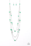 Brilliant Bliss - Green Necklace - Box 7 - Green