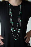 Brilliant Bliss - Green Necklace - Box 7 - Green