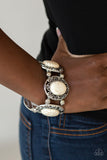 Rodeo Rancho - White Stretch Bracelet