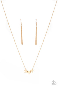 Shoot For The Stars - Gold Necklace - Box 2 - Gold
