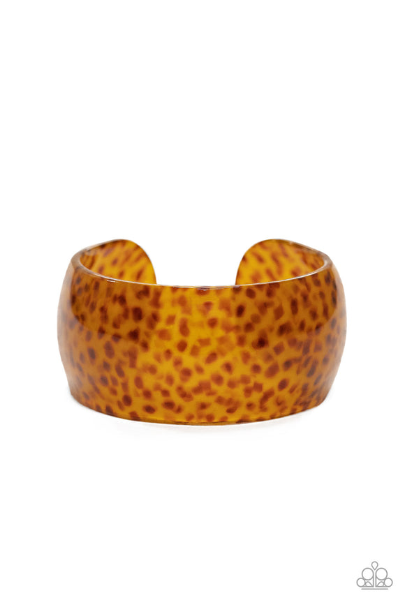 Jungle Cruise - Brown Cuff Bracelet