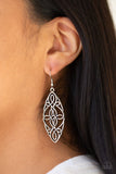 Tropical Trend - Silver Earrings