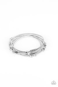 Charmingly Cupid - Silver Stretch Bracelet - Stretch Silver Box