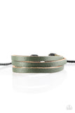 Close Range - Green Urban Pull Cord Bracelet