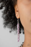 Color Bomb - Purple Necklace - Box 4 - Purple