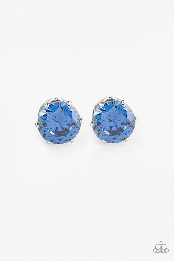 Come Out On Top - Blue Post Earring - Box 1 - Blue