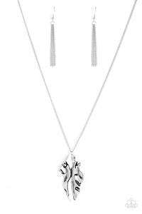 Fiercely Fall - Silver Necklace - Box 14 - Silver