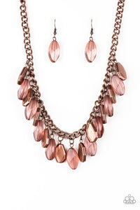 Fringe Fabulous - Copper Necklace - Box 6 - Copper