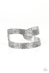 Garden Goddess - Silver Cuff Bracelet - Bangle Silver Box