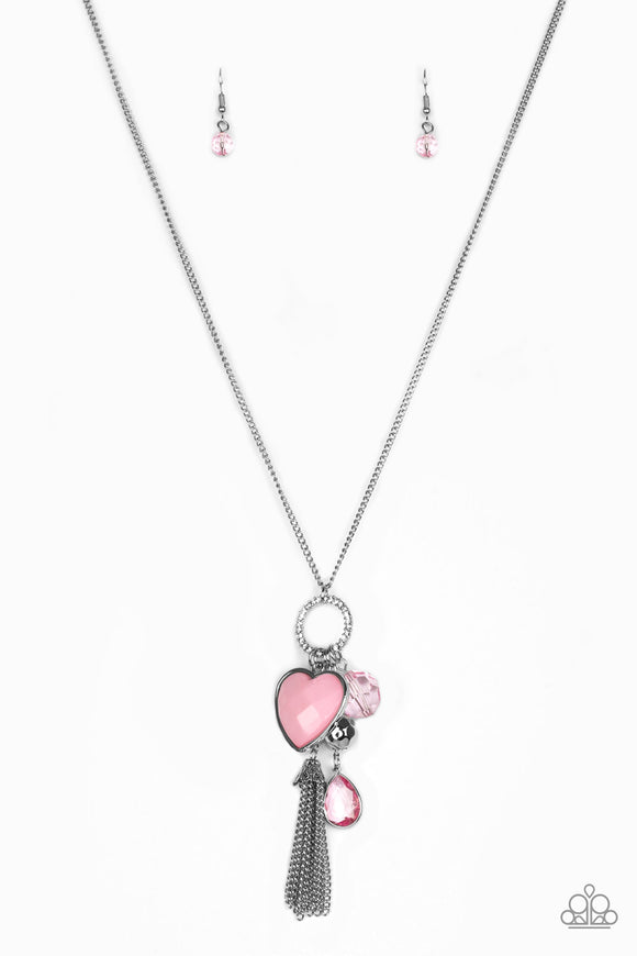 Haute Heartbreaker - Pink Necklace - Box 1 - Pink