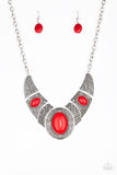 Leave Your LANDMARK - Red Necklace - Box 1 - Red