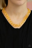 Put it On Ice - Gold Necklace - LOP- Mar19 - Box 1 - Gold