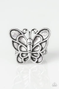 Sky High Butterfly - Silver Ring - Box 12