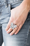 Sky High Butterfly - Silver Ring - Box 12