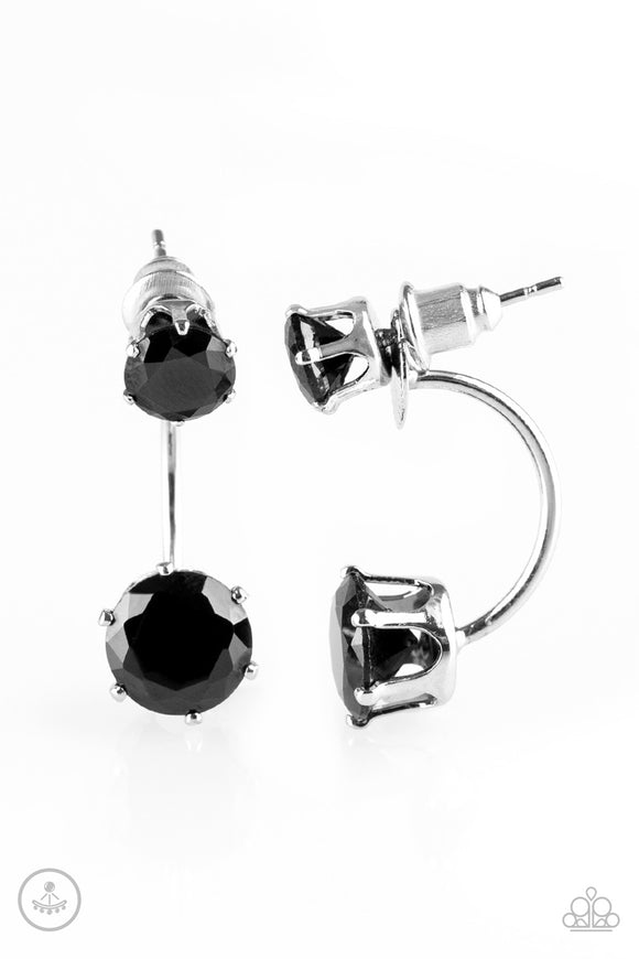 Starlet Squad - Black Double-Sided Post Earring - Box 1 - Double-Sided Post