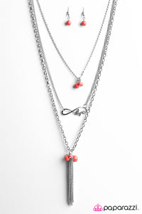 To Whatever End - Orange Necklace - Box 5 - Orange