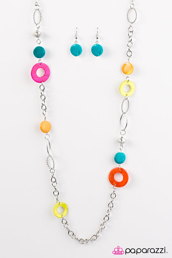 Colorfully Caribbean - Multi Necklace - Box 5 - Multi