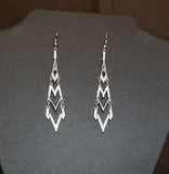 Electric Shimmer - Black Earring