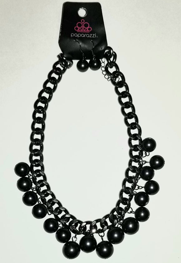Get Off My Runway - Black Necklace - Box 9 - Black