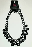 Get Off My Runway - Black Necklace - Box 9 - Black