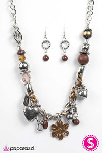 Charmed I Am Sure - Blockbuster - Brown Necklace