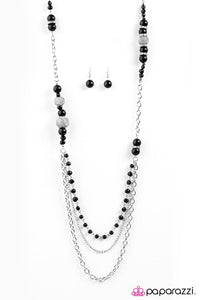 Enmeshed In Elegance - Blockbuster - Black Necklace