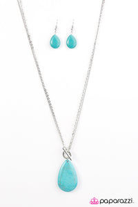 Earthy Essence - Blue Necklace - Box 5 - Blue