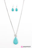 Earthy Essence - Blue Necklace - Box 5 - Blue