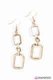 Killer Contour - Gold Earrings