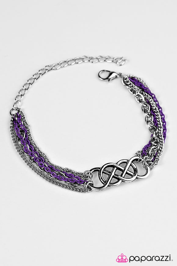 Colorful Collaboration - Purple Bracelet