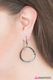 Whirpool Wonder - Black Earring