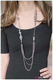 Enmeshed In Elegance - Blockbuster - Silver Necklace - Box 17 - Silver