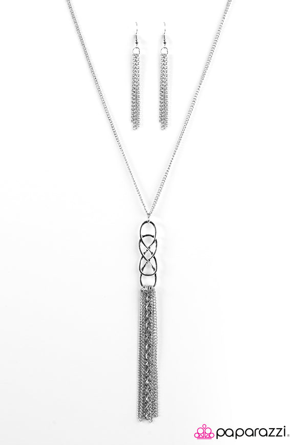 Measured By Moments - Silver Necklace - Box 7 - Silver