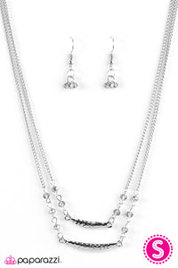 Tropical Getaway - Silver Necklace  - Box 18 - Silver