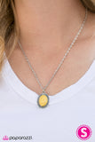 Cast In SANDSTONE- Yellow Necklace - Box 3 - Yellow