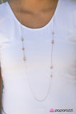 Mornings Are For Mimosas - Brown Necklace - Box 3 - Brown