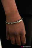 Get Your Sparkle On - Multi/Brass Bracelet