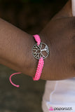 Stand Tall - Pink  Urban Pull Cord Bracelet
