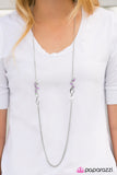 Endlessly Entwined - Purple Necklace - Box 5 - Purple