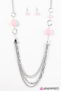 Have An Ice Day - Pink Necklace - Box 5 - Pink