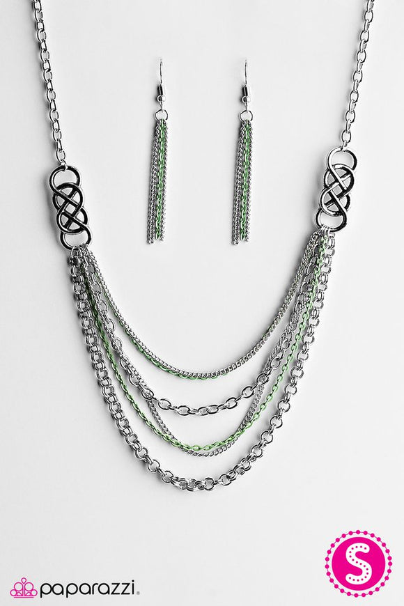 Infinite Color - Green Necklace