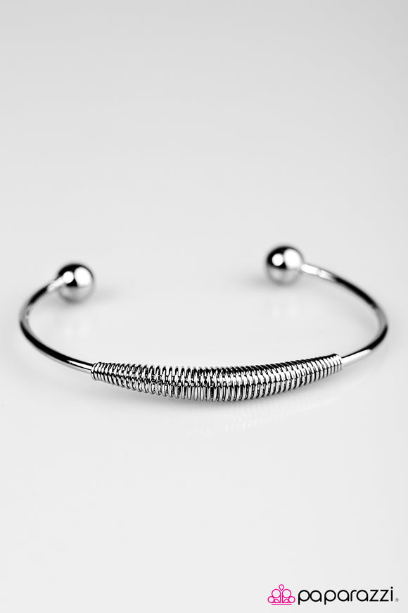 Spring Forward - Silver Cuff Bracelet - Bangle Silver Box