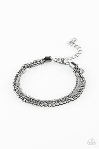 Industrial Icon - Black Clasp Bracelet