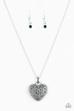 Charmingly Casanova - Green Necklace - Box 3 - Green