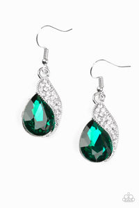 Easy Elegance - Green Earrings