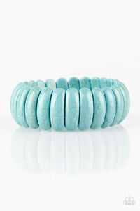 Peacefully Primal - Blue Bracelet - Box 2