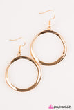 WhirlPool Wonder - Gold Earrings