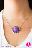 Summer Sun - Purple Necklace - Box 4 - Purple