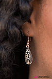 Dropping Perfection - Copper Earring