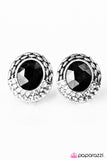 Go Go GLITTER - Black Post Earring - Box 2 - Black